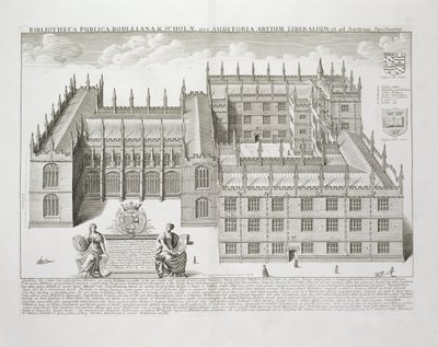 Bodleian Library, Oxford, from 